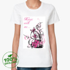 Женская футболка органик