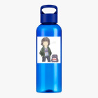 Прозрачная спортивная бутылка