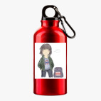 Металлическая бутылка 400 мл UV-DTF