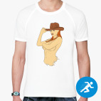 Мужская спортивная футболка