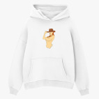 Толстовка худи оверсайз