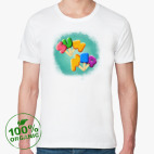 Мужская футболка органик