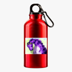 Металлическая бутылка 400 мл UV-DTF