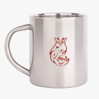 Кружка металлическая