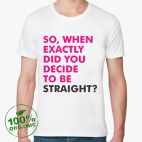 Мужская футболка органик