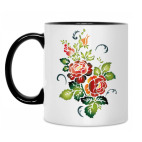 Кружка двухцветная