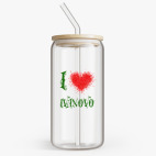 Банка с бамбуковой крышкой