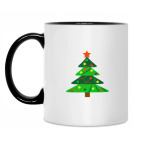 Кружка двухцветная