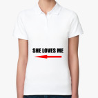 Женская рубашка поло