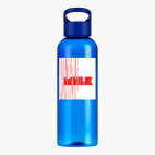 Прозрачная спортивная бутылка