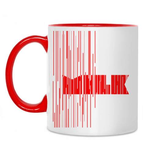 Кружка с принтом Milk