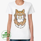 Женская футболка органик