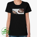 Женская футболка органик