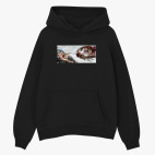 Толстовка худи оверсайз