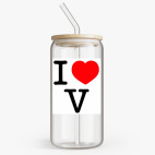 Банка с бамбуковой крышкой