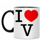 Кружка двухцветная