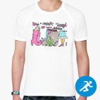 Мужская спортивная футболка