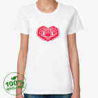 Женская футболка органик