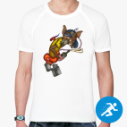 Мужская спортивная футболка