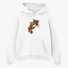 Толстовка худи оверсайз