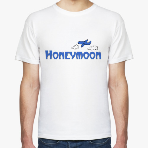 Футболка с принтом Honeymoon