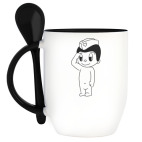 Кружка с ложкой