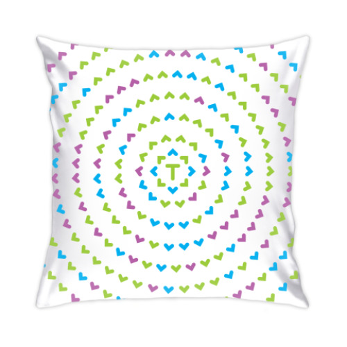 Подушка с принтом Ташкент