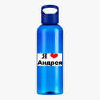 Прозрачная спортивная бутылка