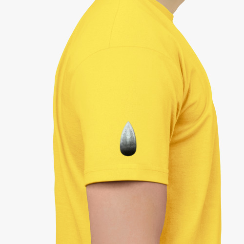 Футболка с принтом Техно капля