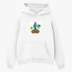 Толстовка худи оверсайз