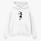 Толстовка худи оверсайз