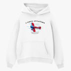 Толстовка худи оверсайз