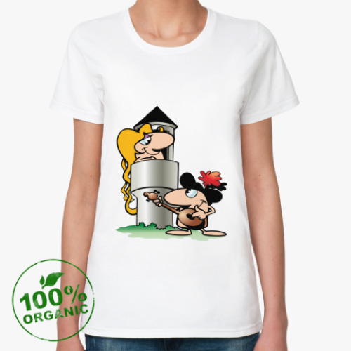 Женская футболка из органик-хлопка Влюбленные