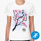 Женская спортивная футболка