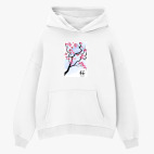 Толстовка худи оверсайз