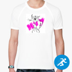 Мужская спортивная футболка