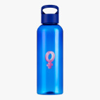 Прозрачная спортивная бутылка