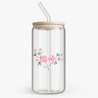 Банка с бамбуковой крышкой