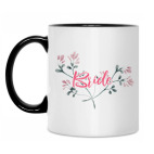 Кружка двухцветная