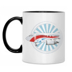 Кружка двухцветная