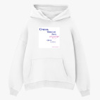 Толстовка худи оверсайз