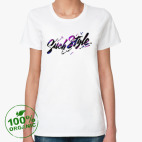 Женская футболка органик