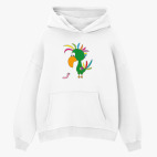 Толстовка худи оверсайз