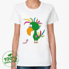 Женская футболка органик