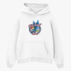 Толстовка худи оверсайз