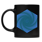 Кружка цветная UV-DTF