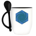 Кружка с ложкой