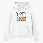 Толстовка худи оверсайз