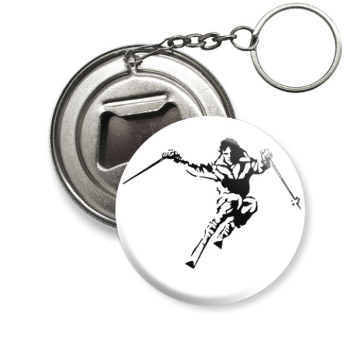 Брелок-открывашка с принтом Алтай