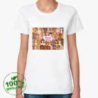 Женская футболка органик